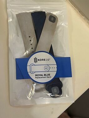 Kore 2.0 Replacement Band Navy Blue Sport Strap For Fitness Tracker